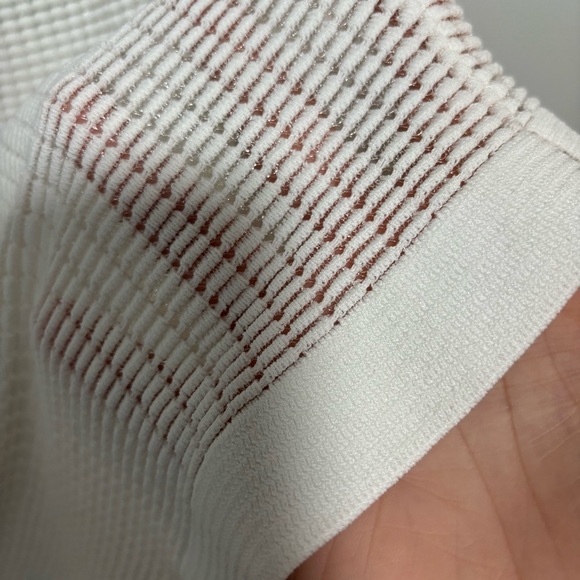 Solid & Striped The Carson White Knit Racerback Swim Coverup Dress NWOT - Picture 7 of 10